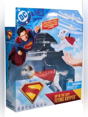 DC Superman Flying Krypto Dog Toy - Red